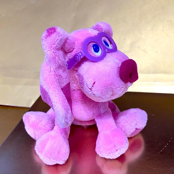 Ty BEANIE BABIES BLUES CLUES MAGENTA THE DOG (NICK JR.) WITH ORIGINAL TUSH TAG - Picture 3 of 10